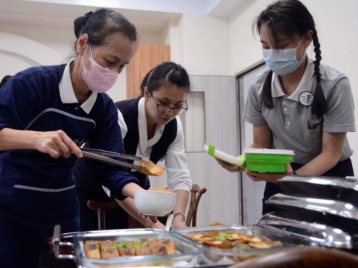慈科推動蔬食