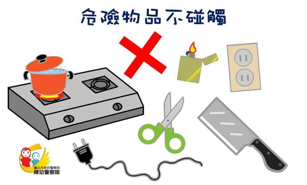 教導孩子不碰觸危險物品
