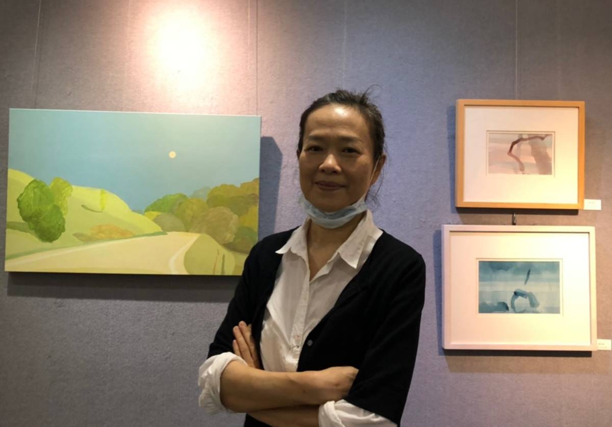 李檬說，她的創作理念一切源於自己對時間的執拗與感受。