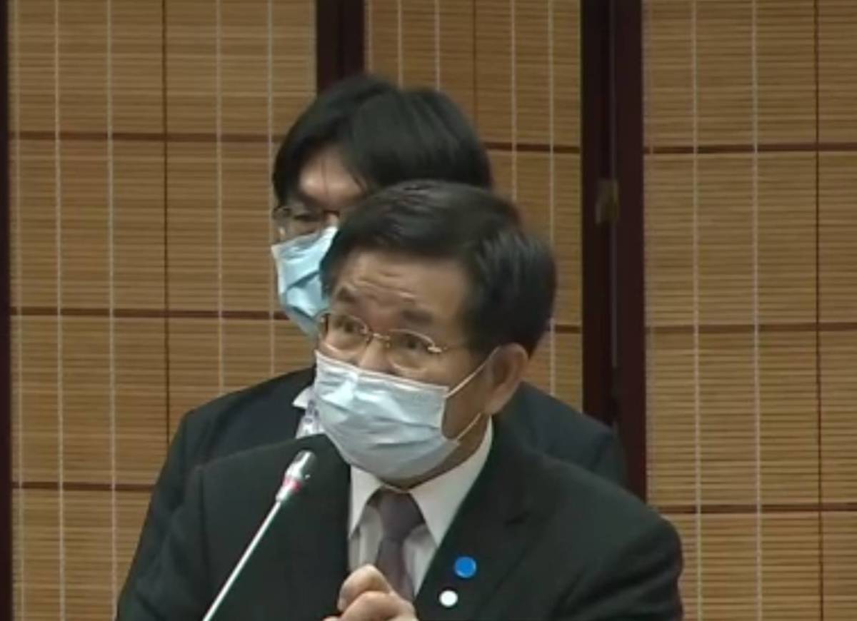 教育部部長潘文忠出席立法院教委會質詢