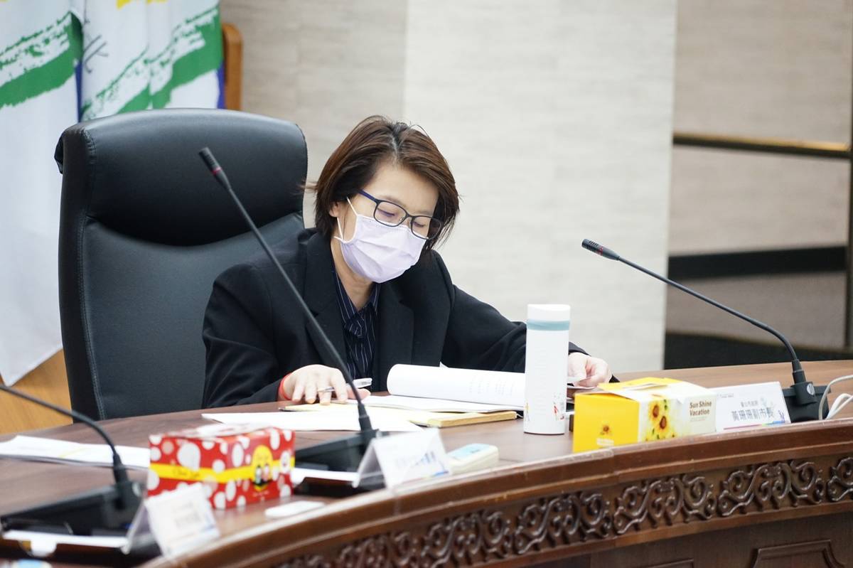 北市黃珊珊副市長主持防疫小組會議