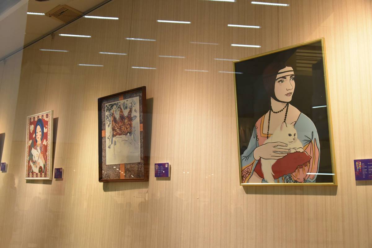 「2020 雲林藝起幸福 亞洲國際藝術交流展」展場一隅