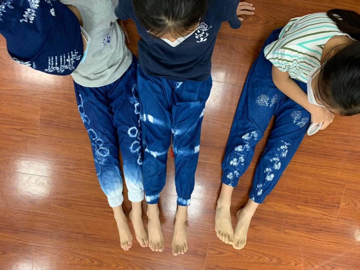 每件哈倫褲都是獨一無二