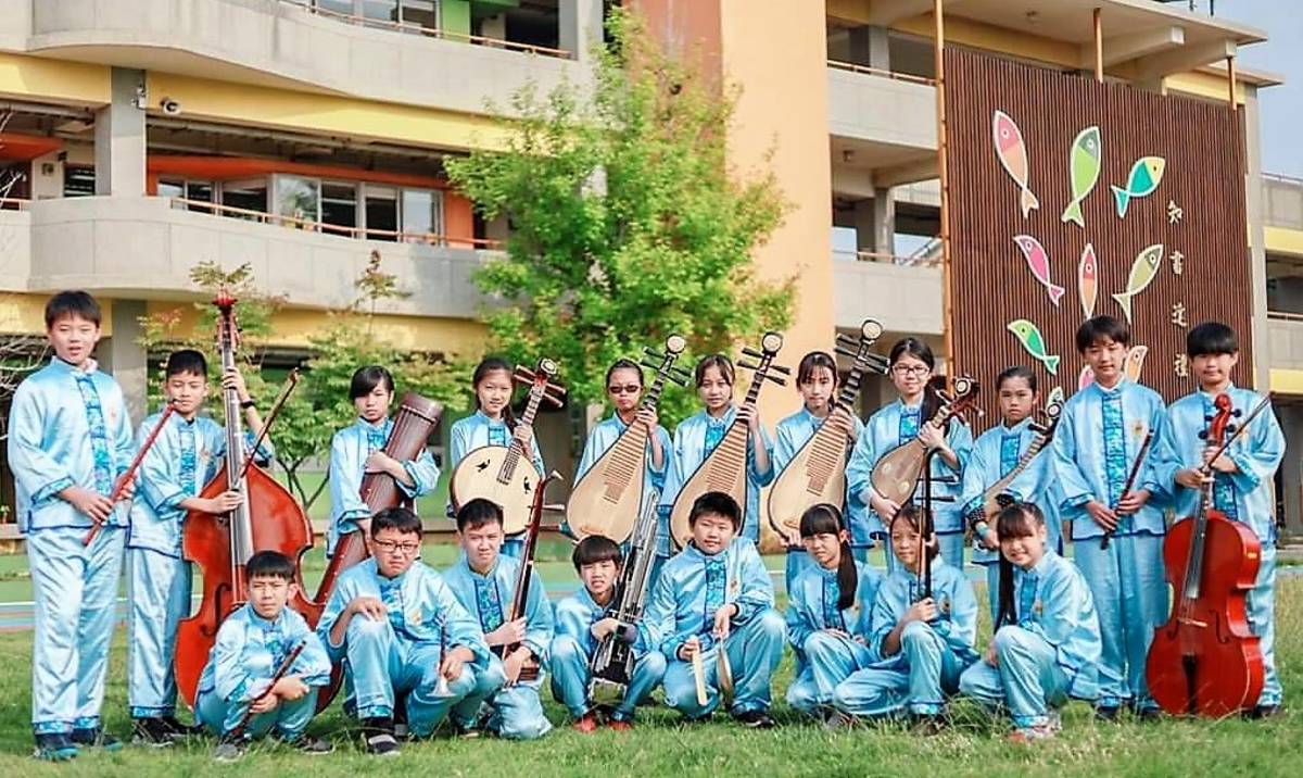 彰化縣海埔國小特色社團國樂團成立已經20年