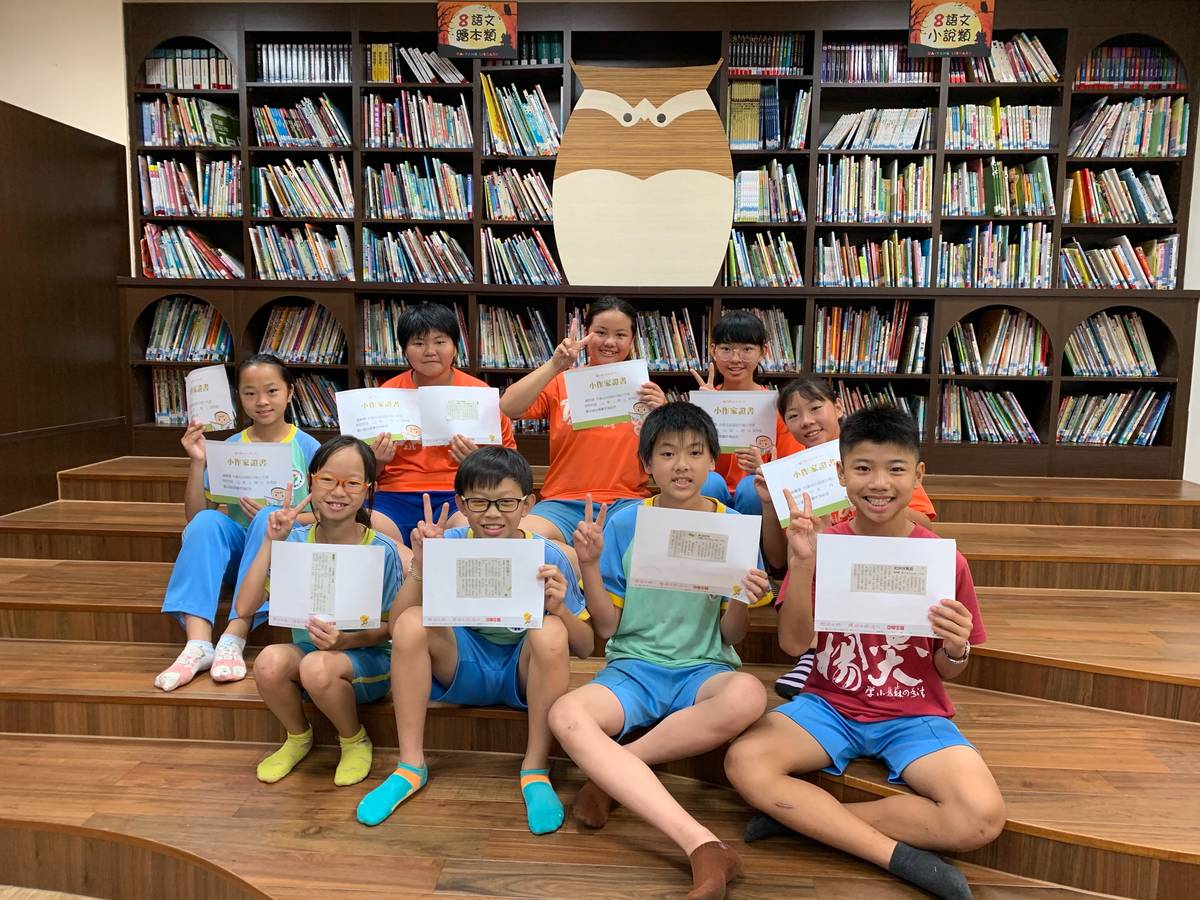 語文教育有成！大楊國小6年級生投稿刊登率全壘打