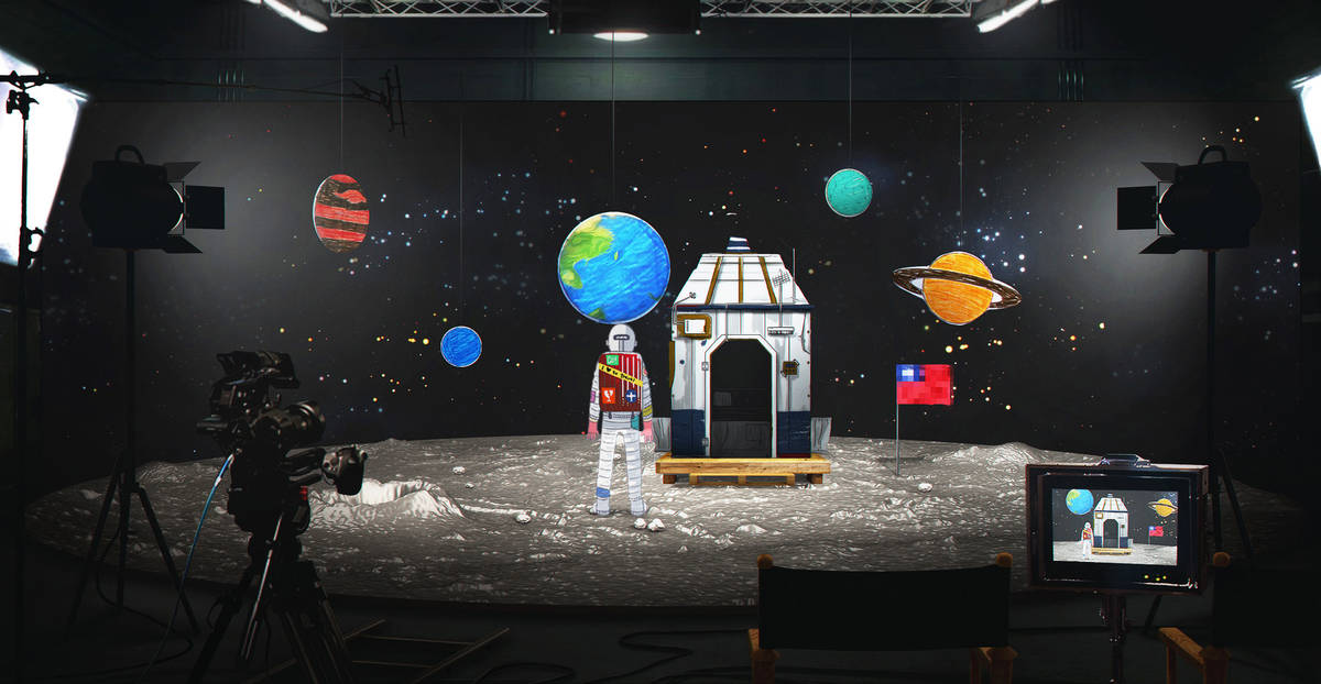 入圍安錫國際動畫影展《星際大騙局之登月計畫》(文策院提供)