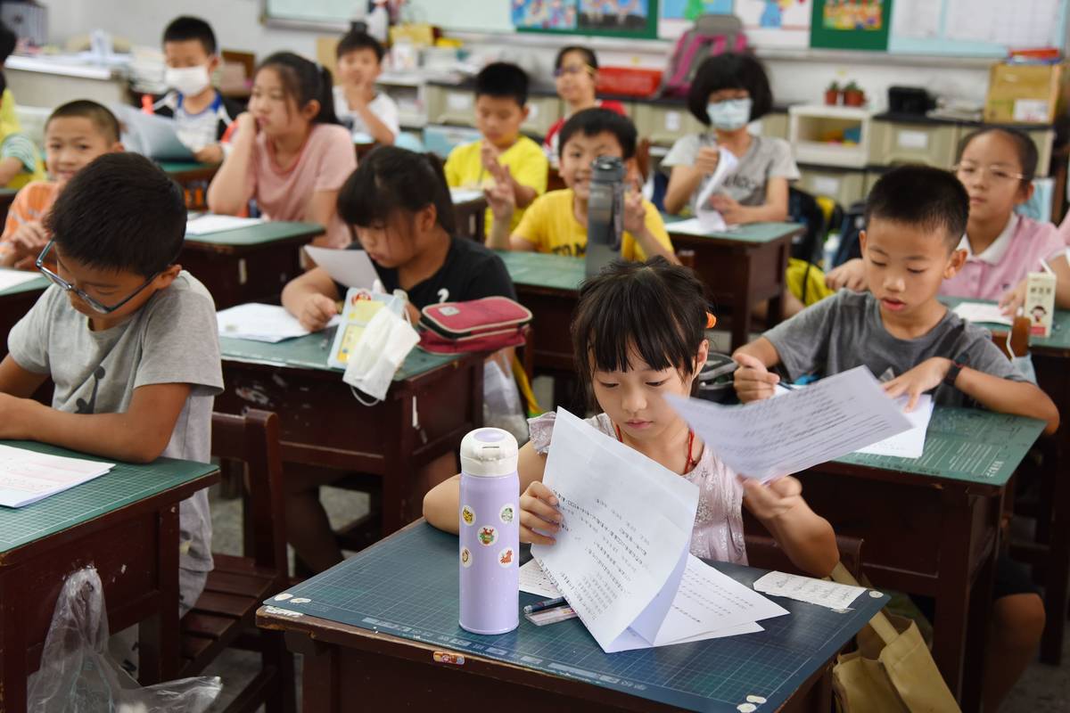 學生接受學力檢測（圖片來源：苗栗縣媒體事務中心）