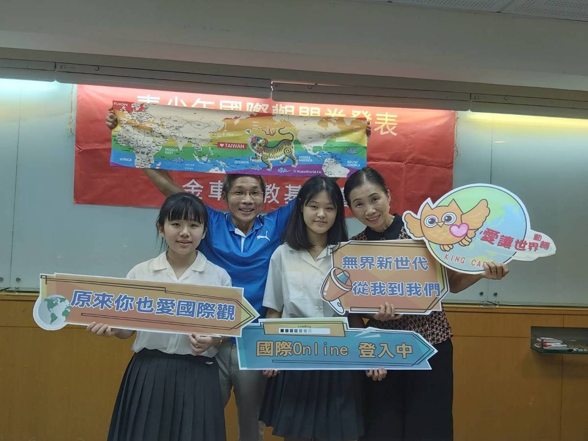 金車國際觀調查  疫情影響青少年關注醫療衛生
