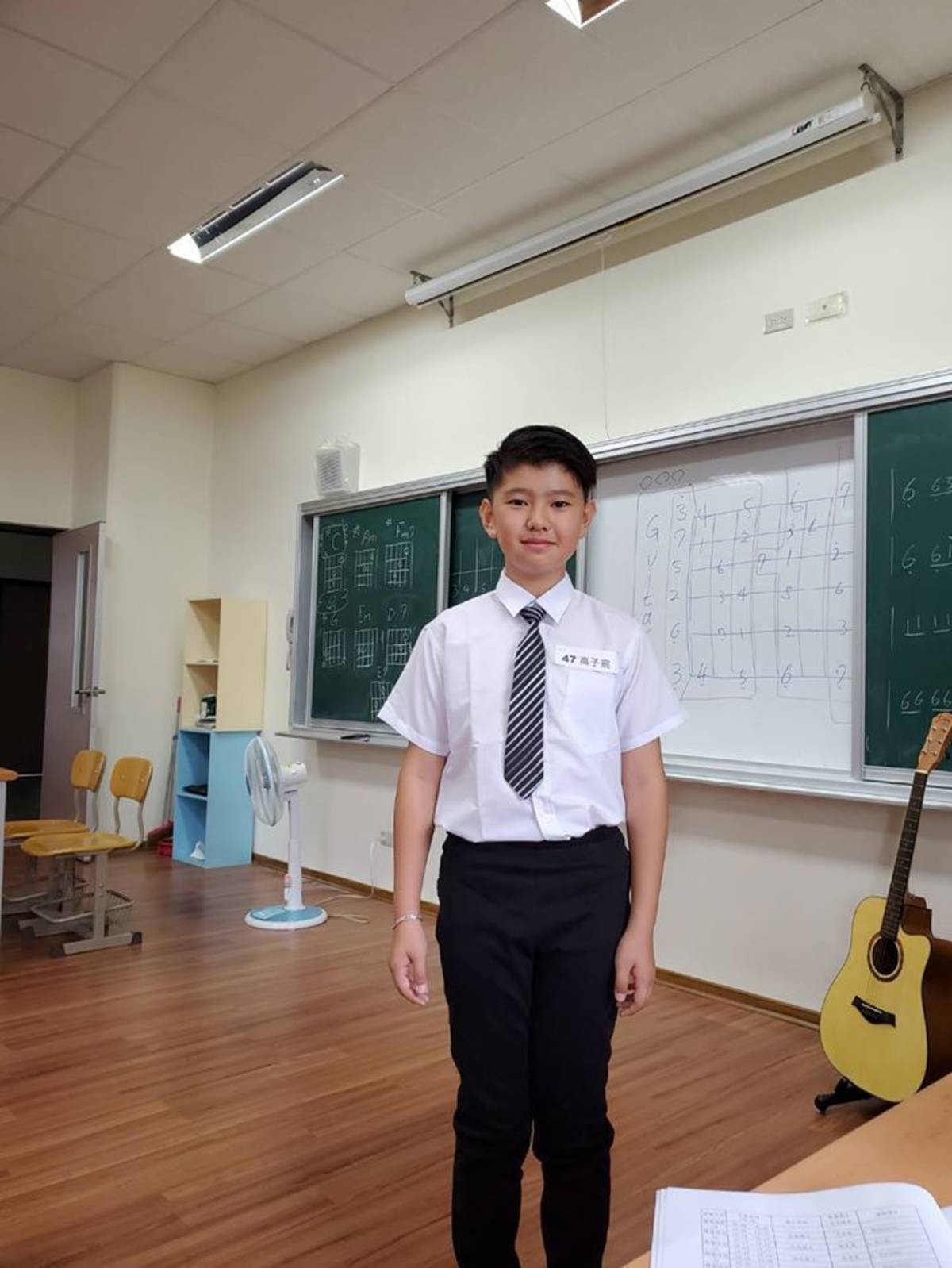 內灣國小學生高子宸