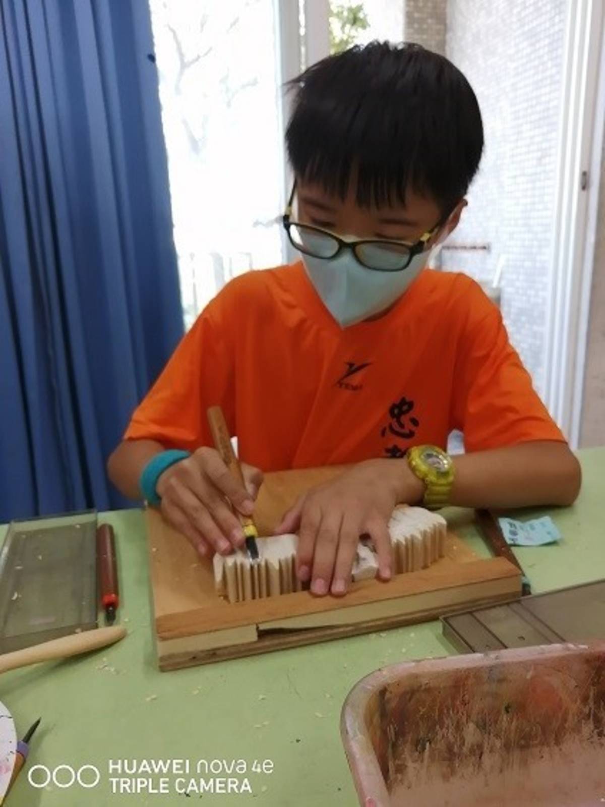 今年彰化縣內中小學美術班以彰化在地文化為主題創作(圖片來源：彰化縣政府)