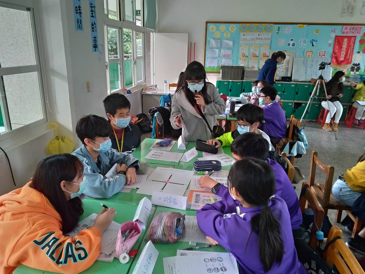 陳俐臻老師公開授課現場。