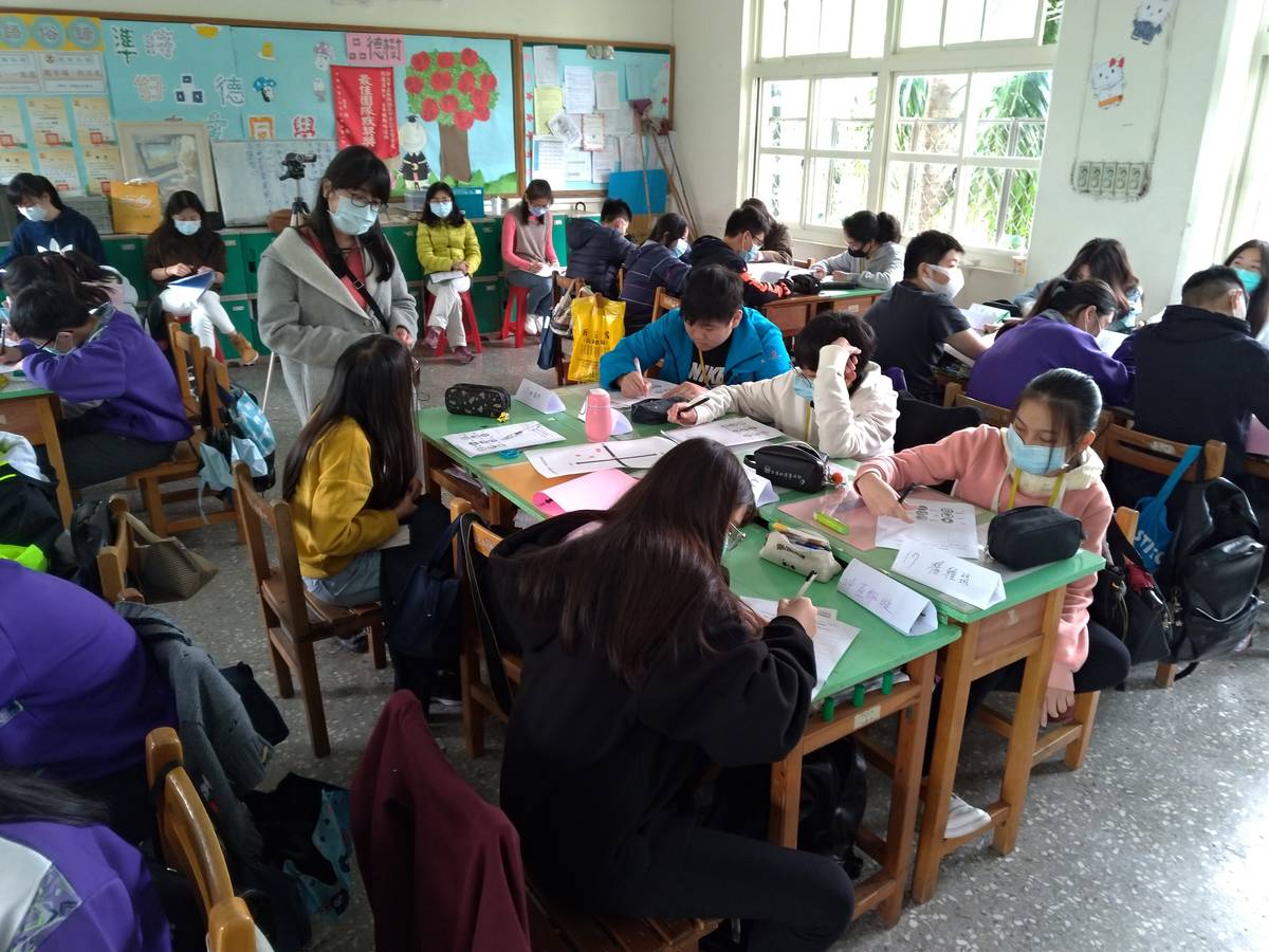 陳俐臻老師公開授課現場。