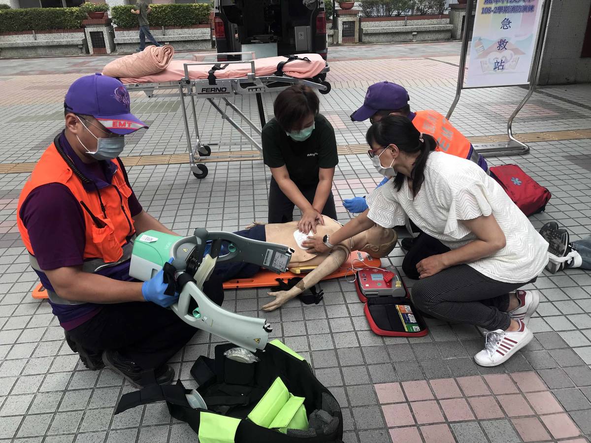 龍華科大攜手桃市消防局複合式防災演練強化應變力