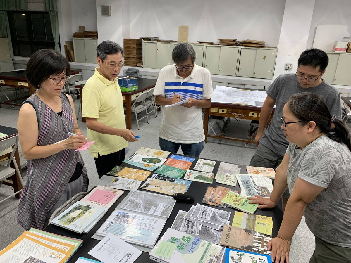 新北市連續6年蟬聯教育部評鑑特優，圖為新莊社大新泰故事地圖。