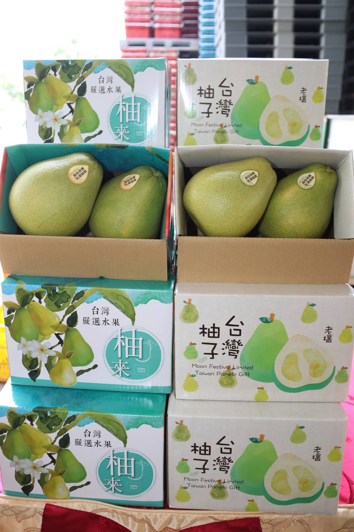 優質國產文旦柚。(農委會提供)