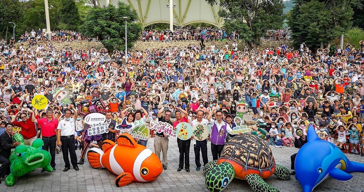 參山國家風景區管理處舉辦草地藝術嘉年華請來知名兒童劇團演出(圖片來源：參山國家風景區管理處)