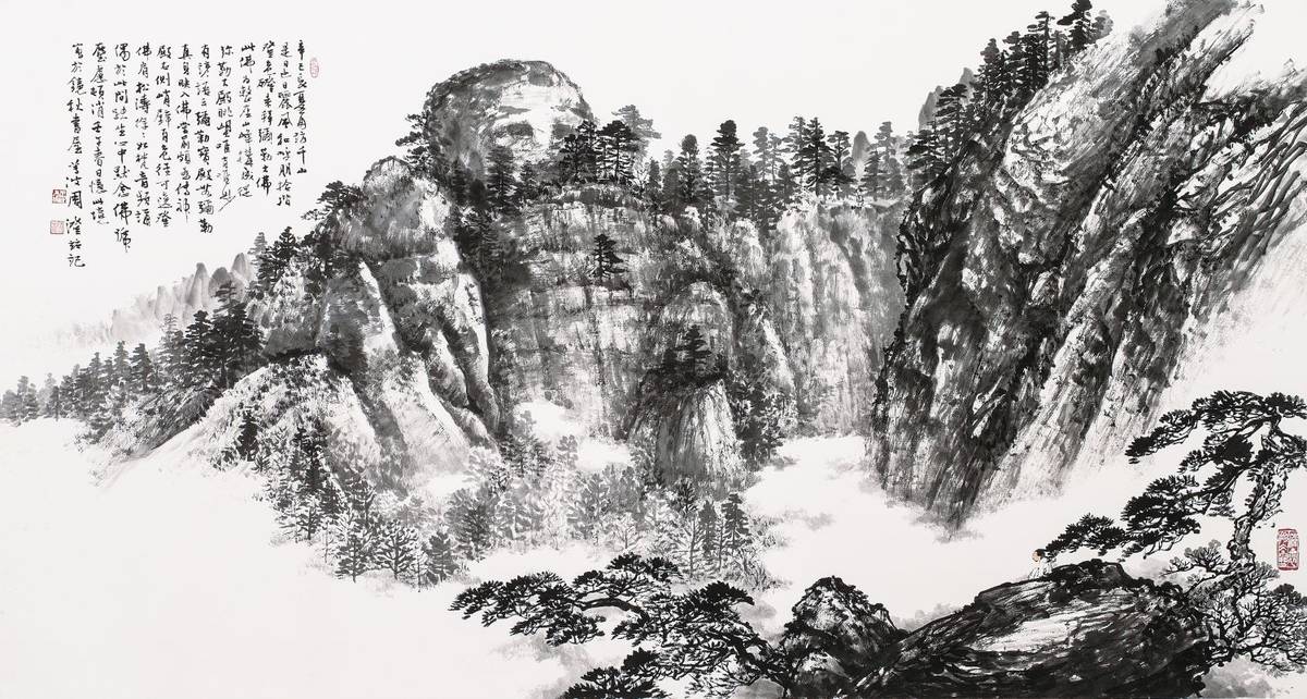 周澄作品〈千山彌勒佛〉
