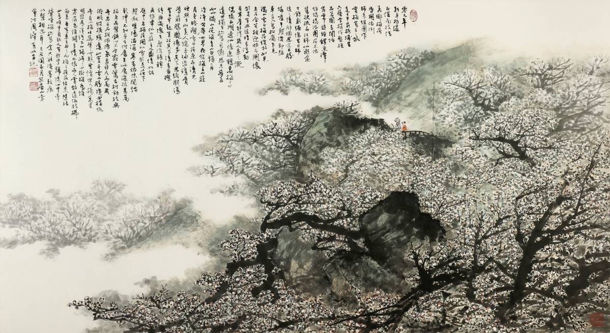 周澄作品〈與梅有約〉