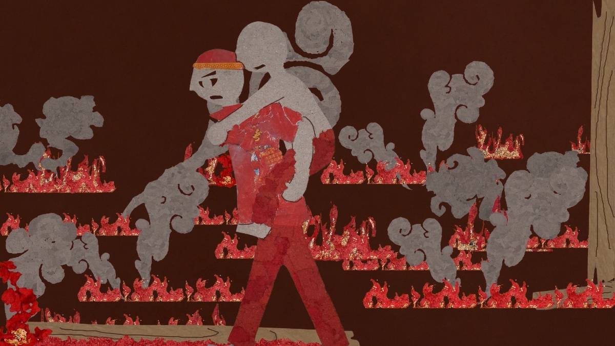 臺東大學數媒系學生徐心綸、劉昱辰、彭雅琪3人，創作定格動畫《BOMB！寒單》，以別出心裁的手法，展現寒單文化的內涵與熱鬧氛圍。