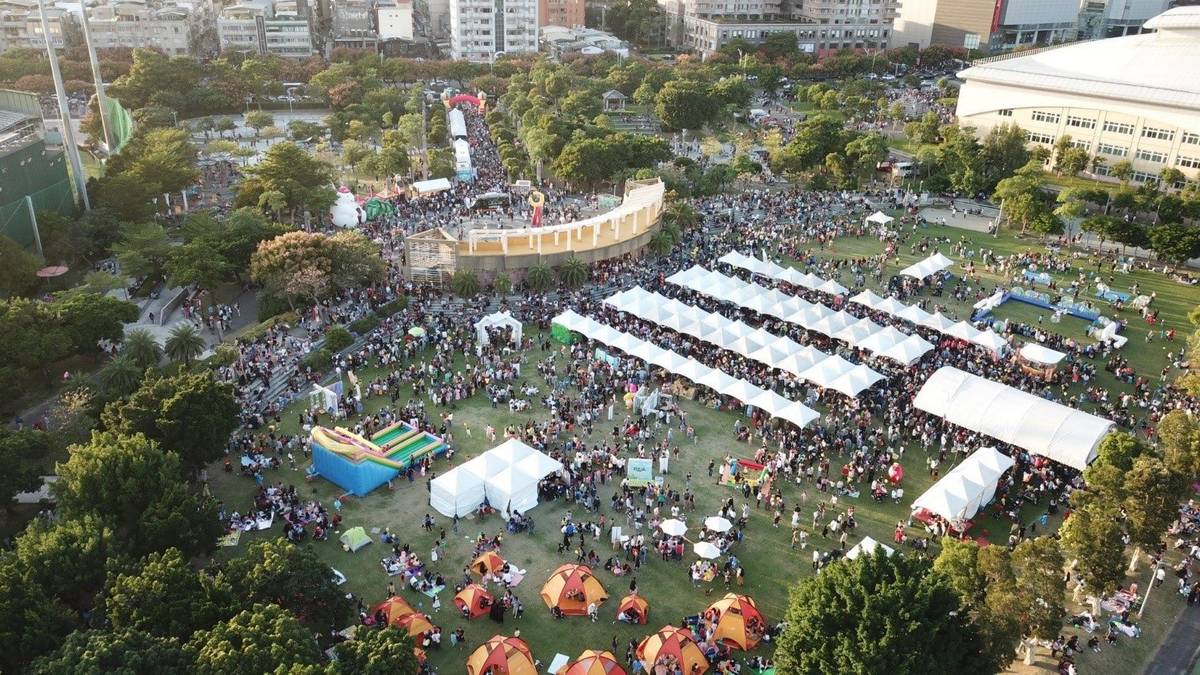 去年天母萬聖節活動吸引超過24萬人次的參與人潮