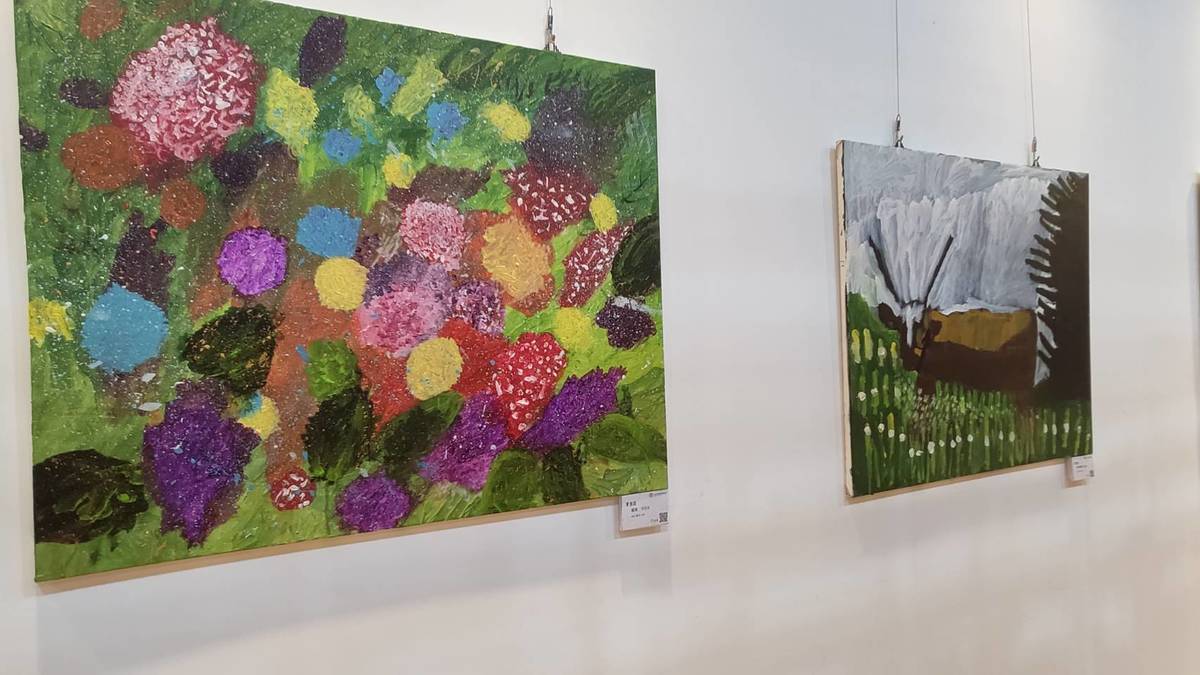 「孵夢2020-綠野仙蹤嬉遊記畫展」集結了陽明教養院的36件創作結晶