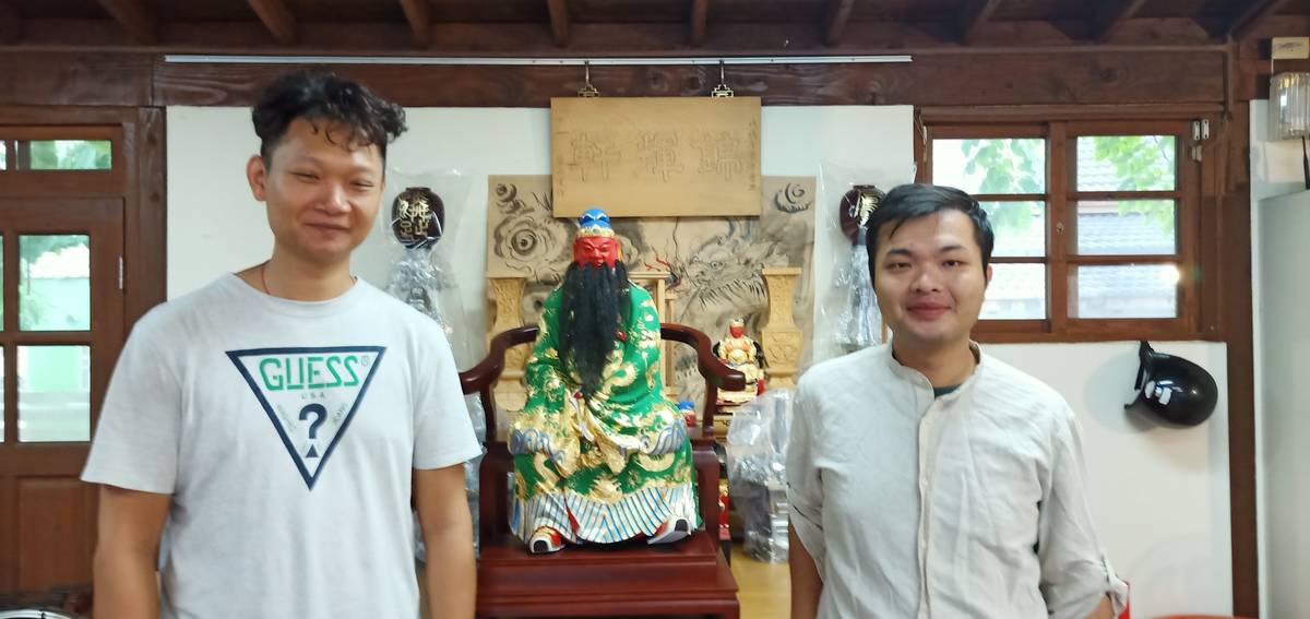桂花巷藝術村兩位傳統工藝師
