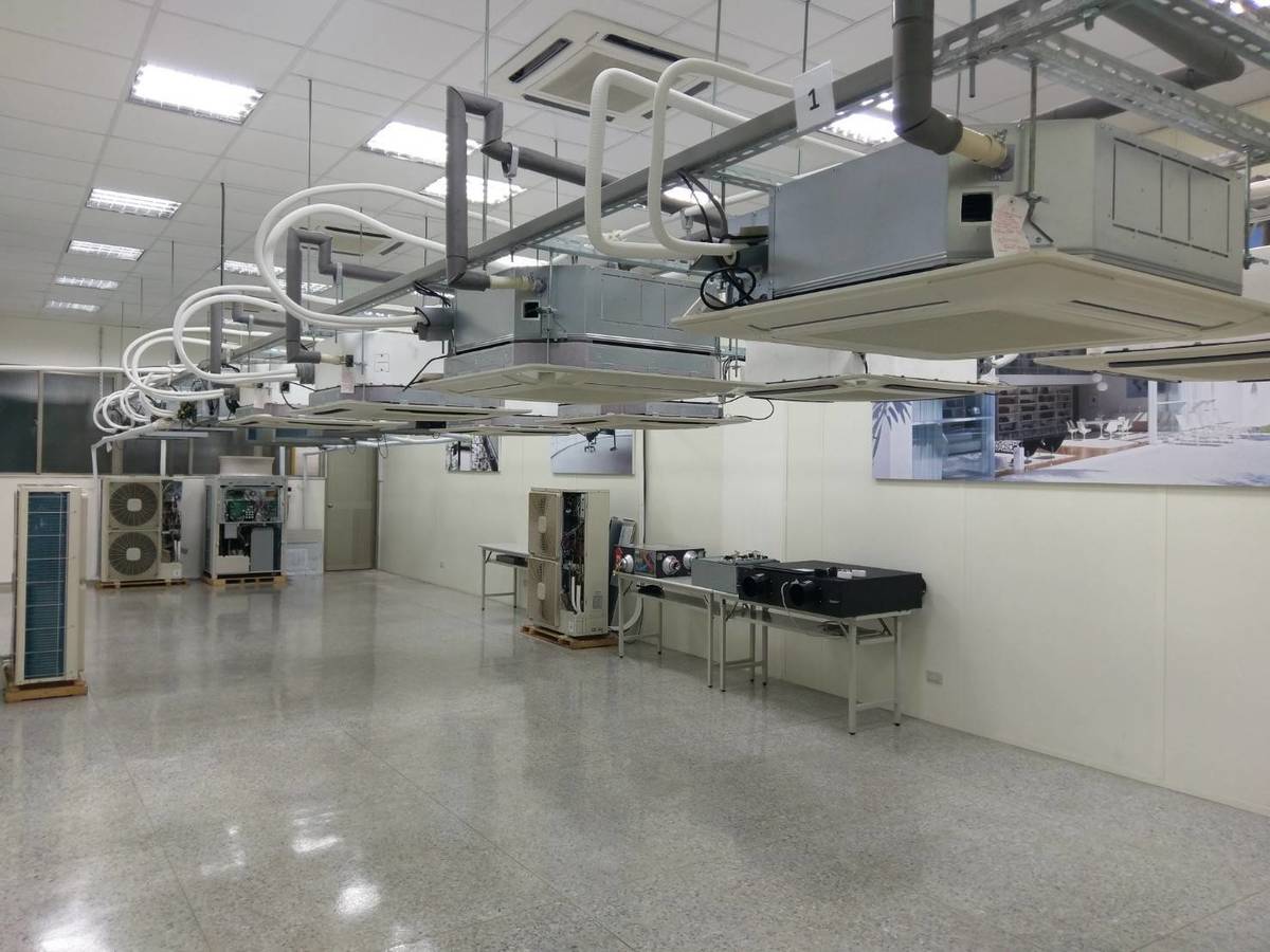 日立冷氣商用機的安裝教室