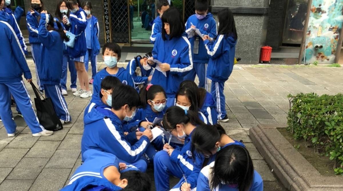 欣賞《十二夜2 : 回到第零天》後學生填寫學習單