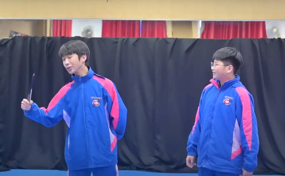 雙園國中藝術家駐校計畫學生進行成果發表