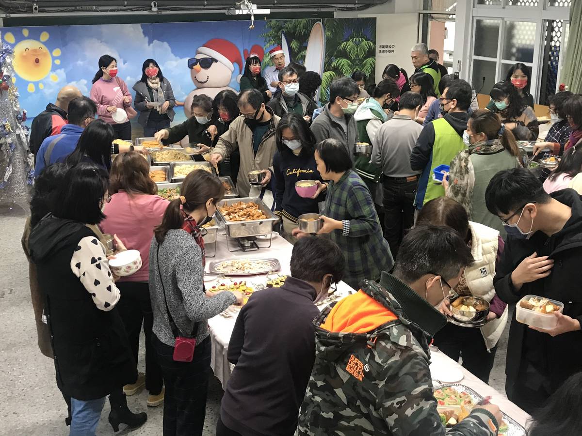 江翠國中聖誕節溫暖活動。