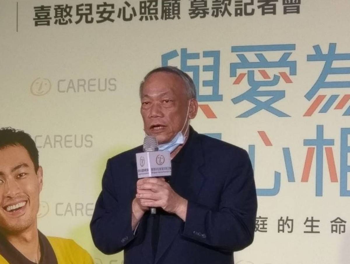 喜憨兒基金會創辦人蘇國禎強調解決老憨兒的照顧問題是刻不容緩