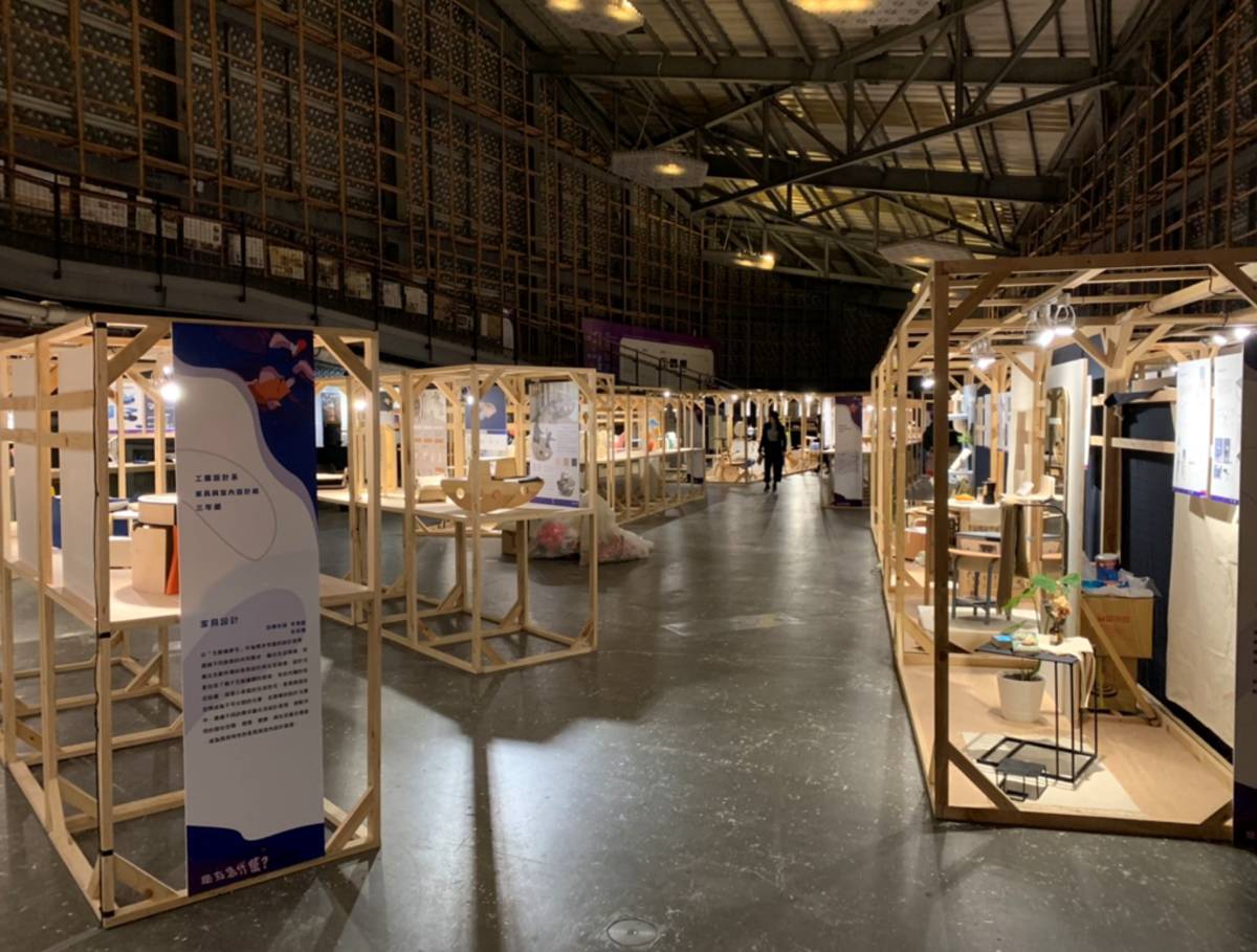 設計週成果展由學生一手包辦策展事宜