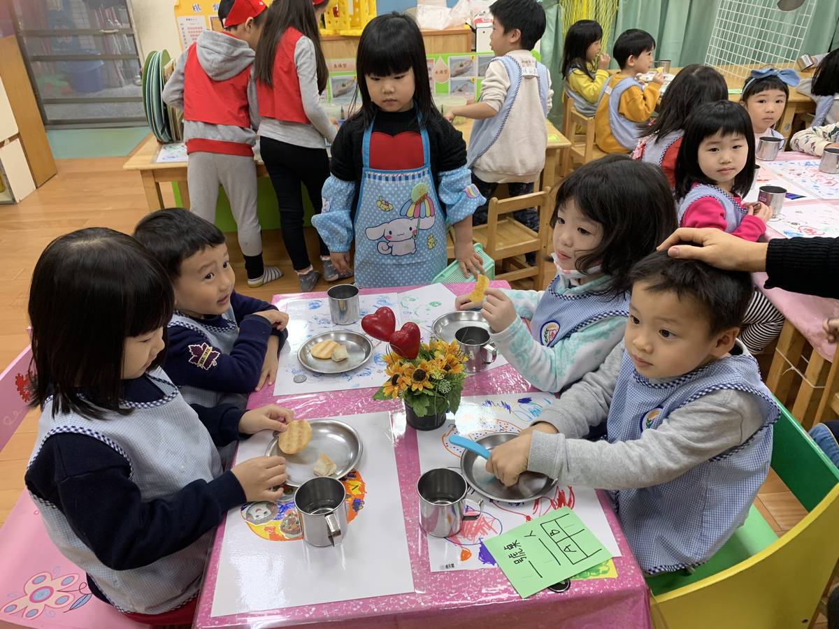 永平國小附幼食農教育學習珍惜食物