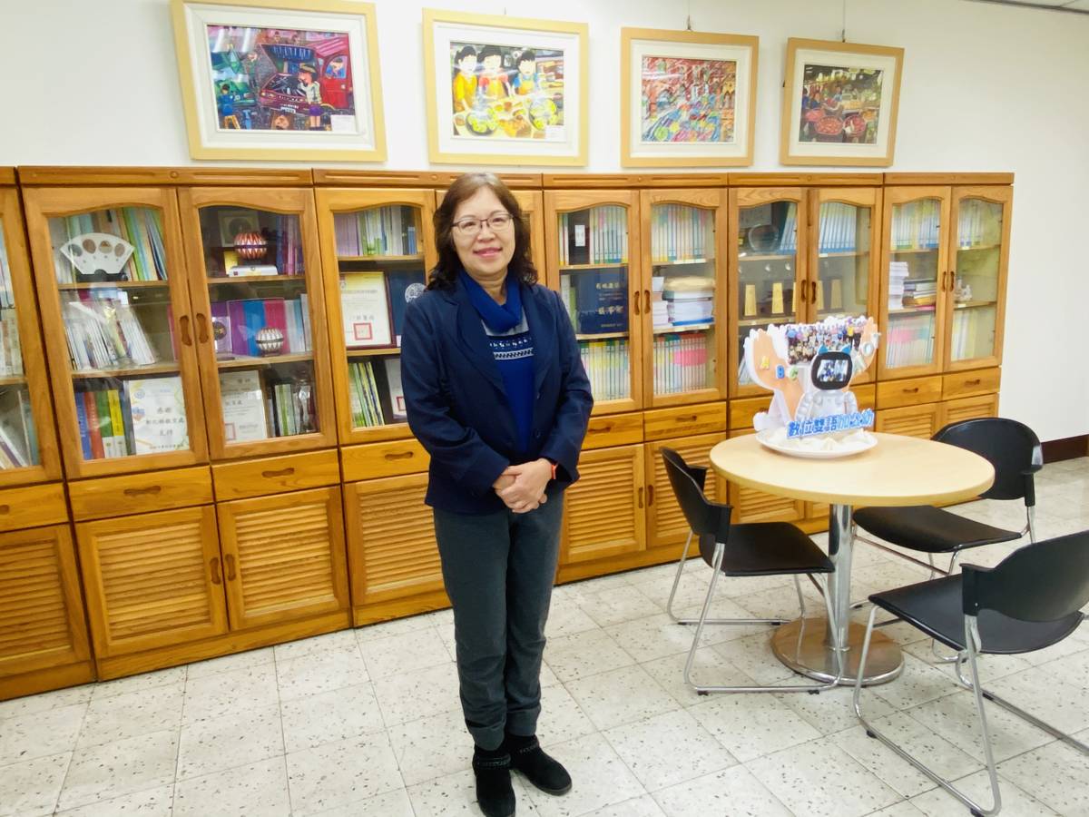 彰化縣教育處長陳逸玲希望將美感教育融入校園課程與環境設計規劃
