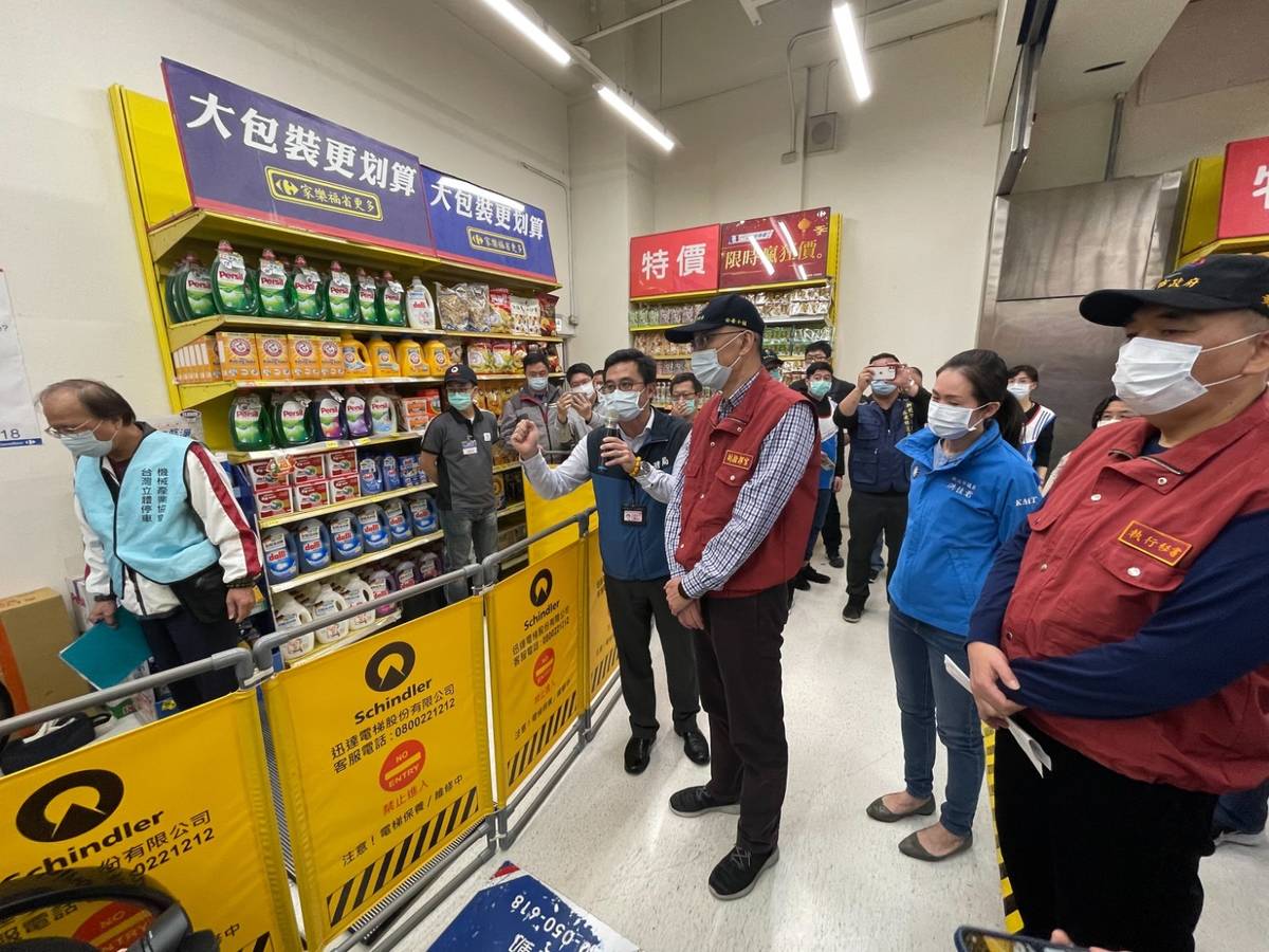 消防局秋冬防疫專案啟動稽查。