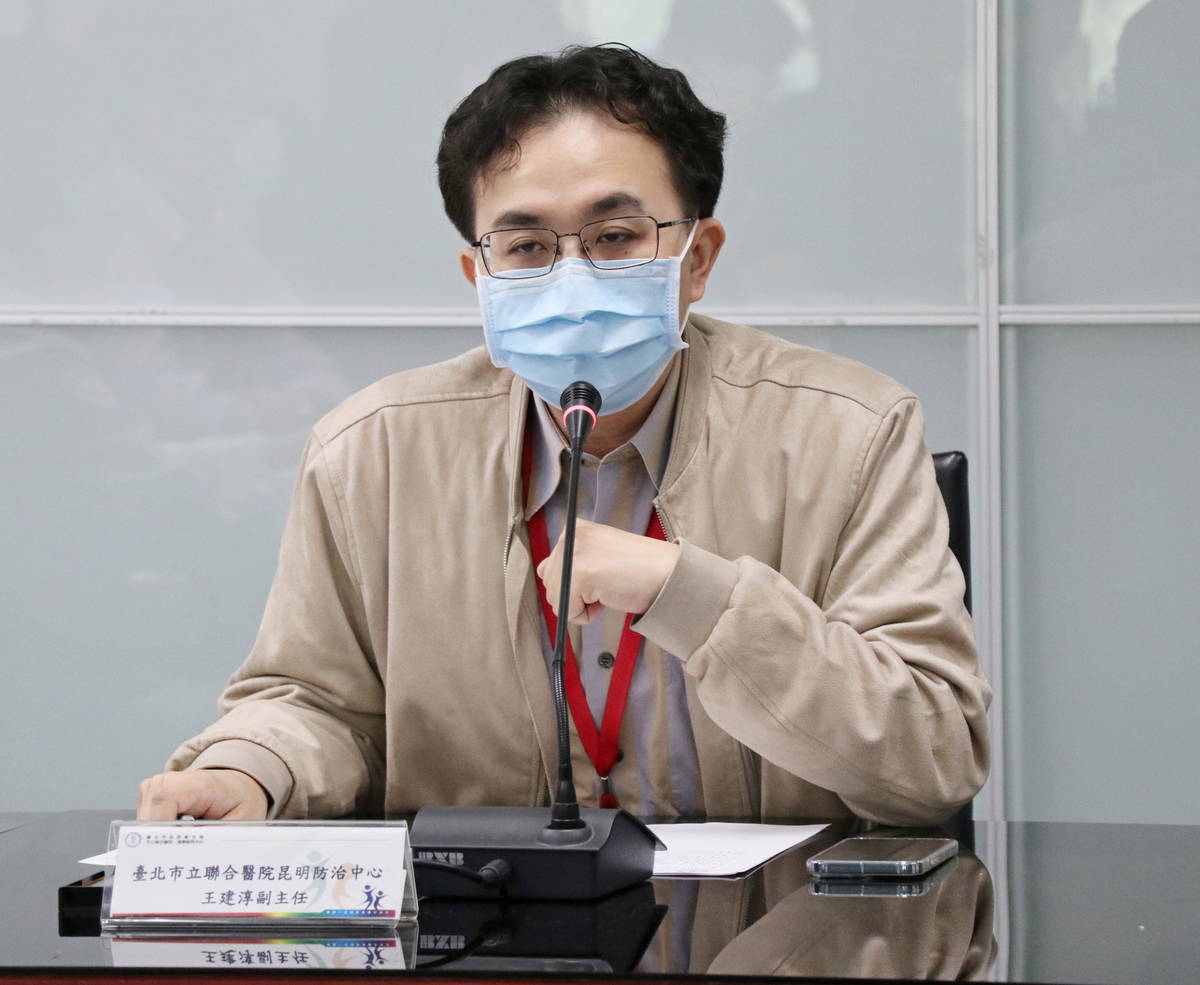 臺北市立聯合醫院昆明防治中心王健淳副主任表示，匿名篩檢愛滋能讓個案免於曝光之擔憂