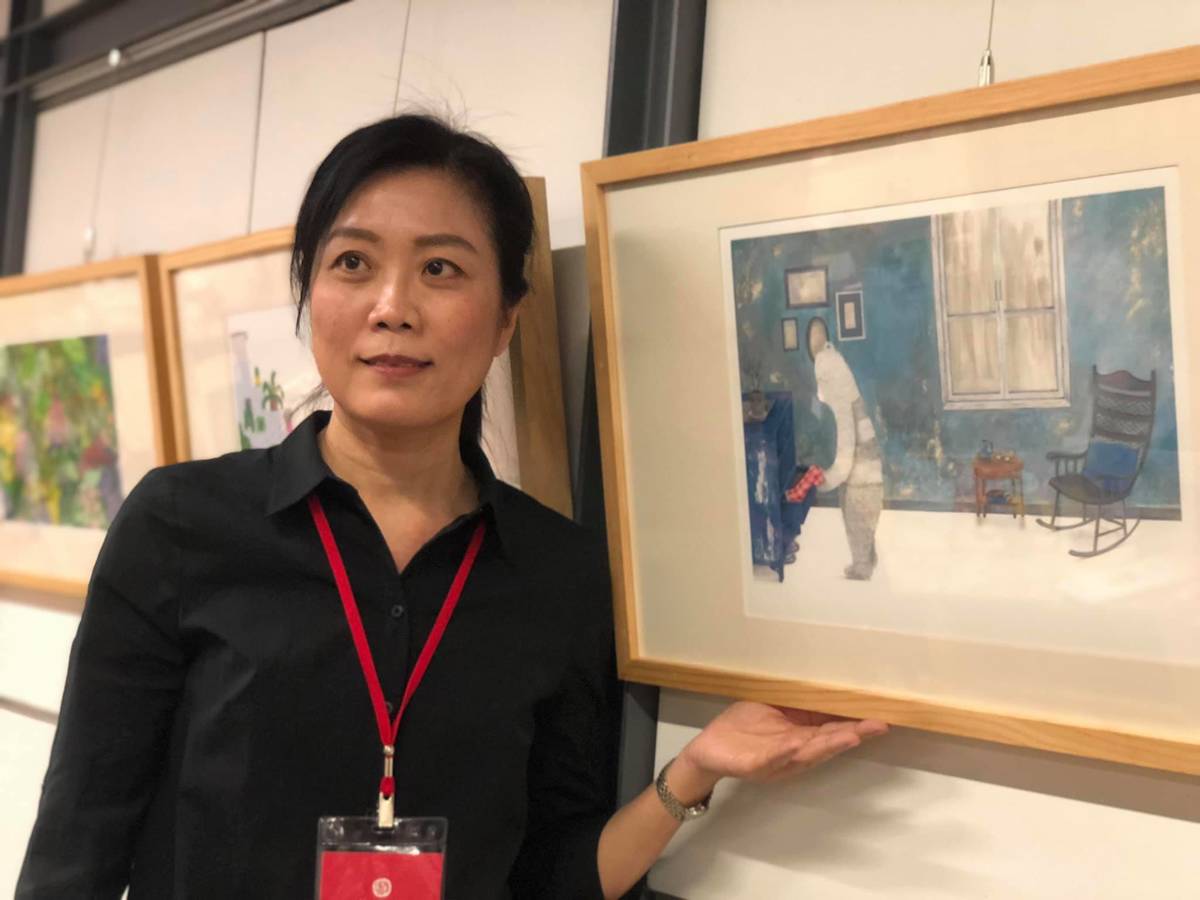 榮獲第33屆信誼幼兒文學獎圖書畫創作類佳作的張雅玲