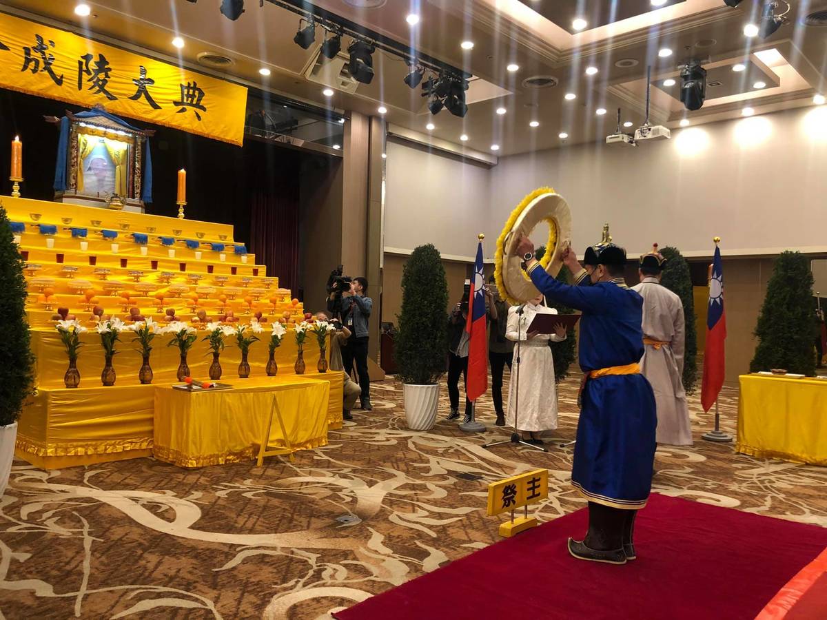 今年由文化部長李永得擔任主祭