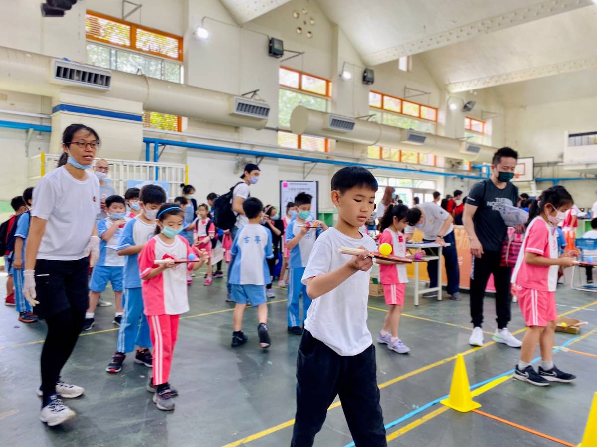 學習博覽會中設置了50個結合生活情境與跨域主題的創新學習任務關卡