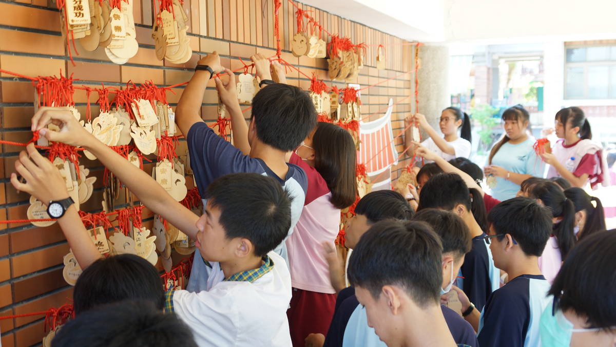 和順國中舉辦會考祈福活動 舒緩考生緊張情緒