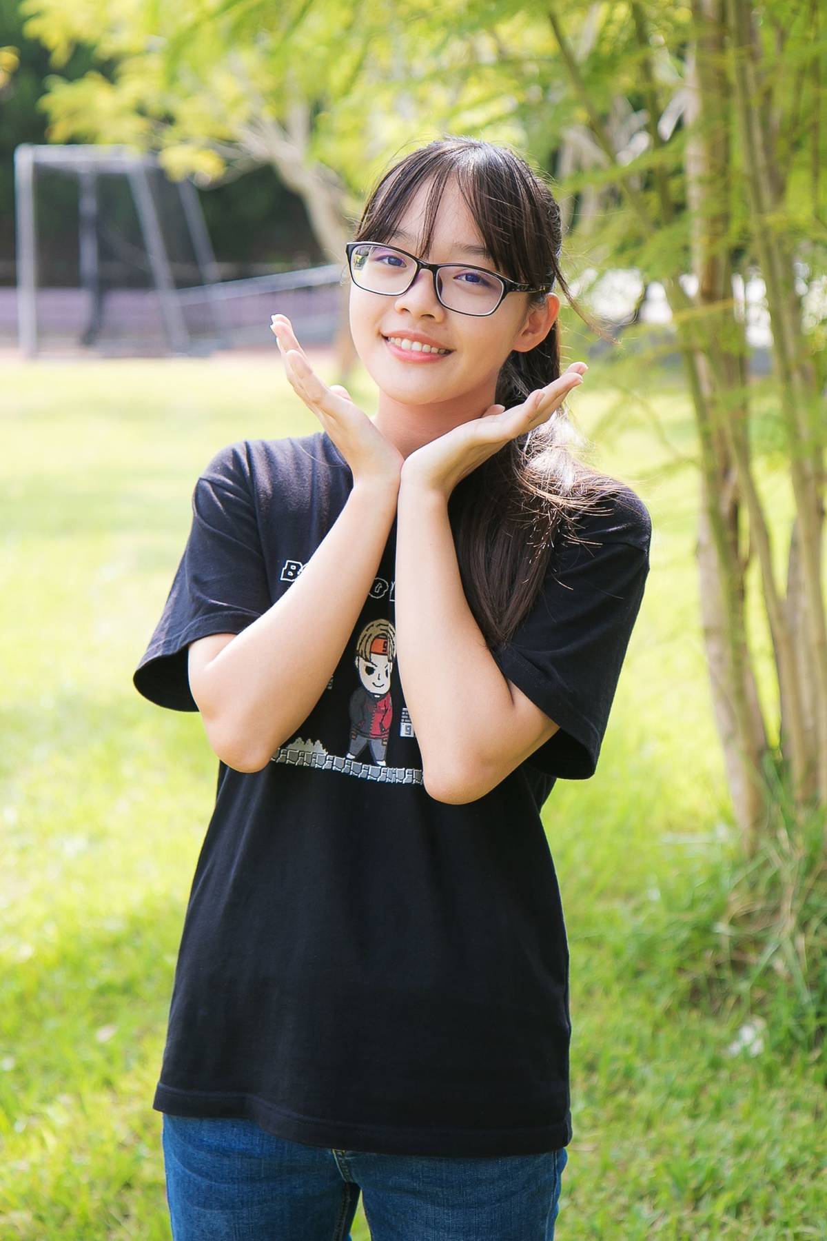 南湖國中學生林昕穎（圖片來源：苗栗縣教育處）