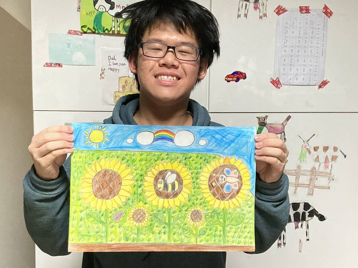 頭份國中學生陳秉彥（圖片來源：苗栗縣教育處）