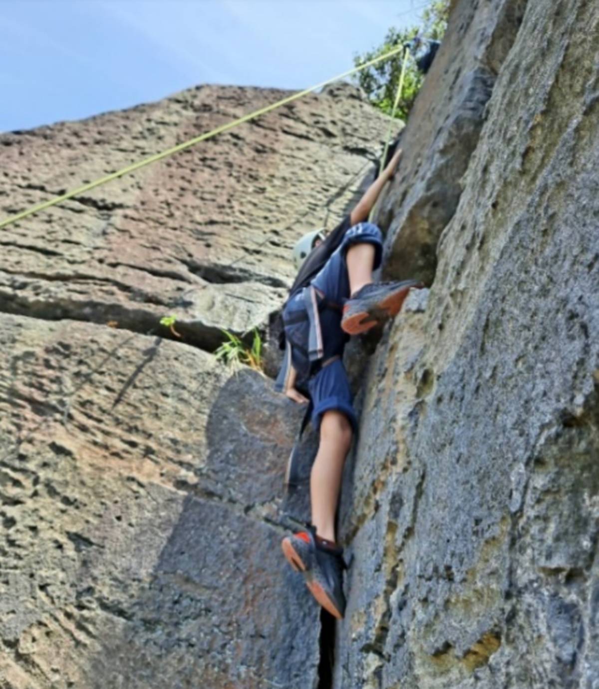 透過攀岩挑戰自我