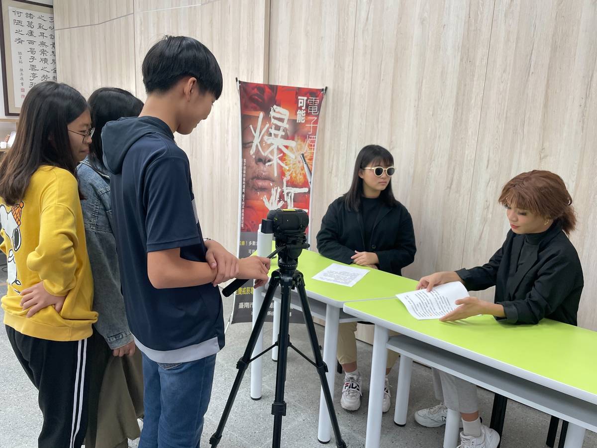 安南國中拍攝網紅就是你短片照片