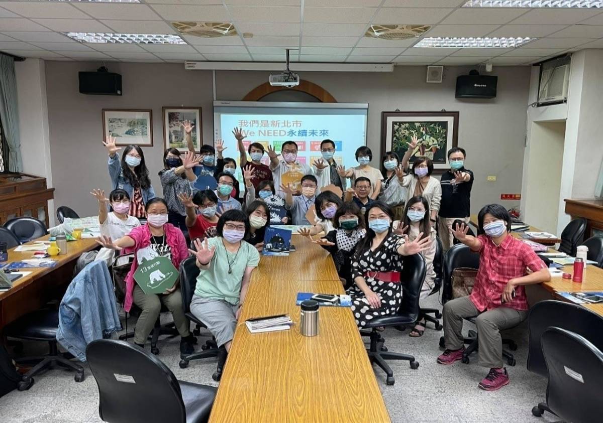 新北市環境教育輔導團「We_NEED_永續未來」合影