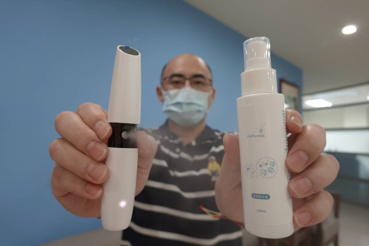 中山大學研發奈米盾 有效降低新冠病毒傳播風險