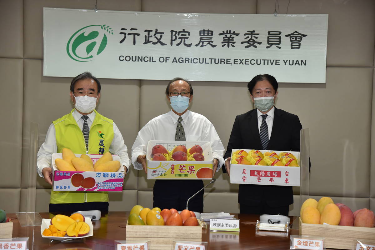 品嚐香甜芒果正對時，農委會呼籲國人用行動挺農民
