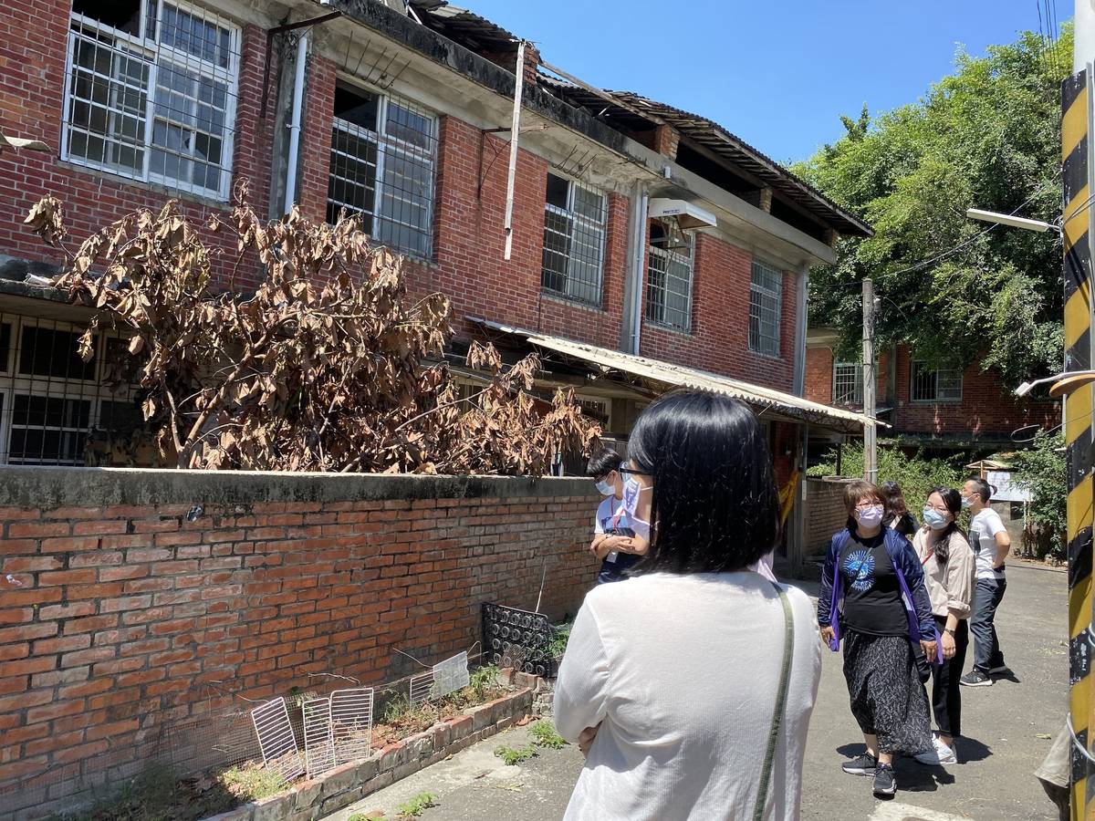 中區青聚點將整修雲林縣鄰近行啟紀念館的舊警察宿舍─三小棟(拍攝時間110.01.27)