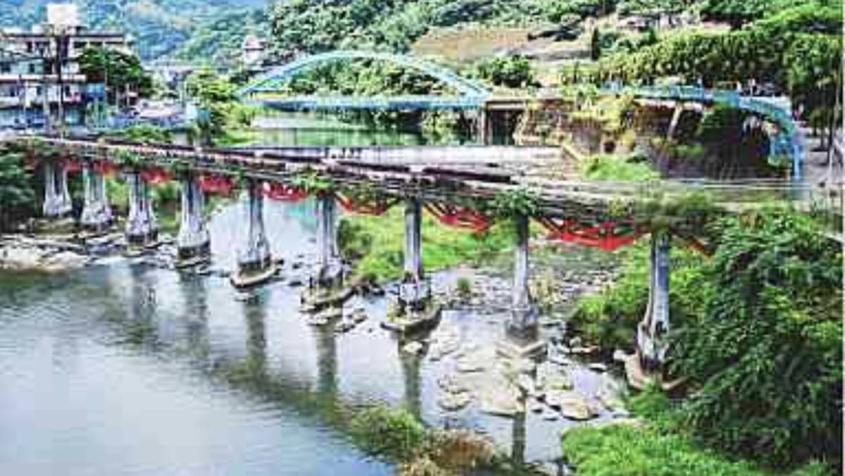 坪林的河景
