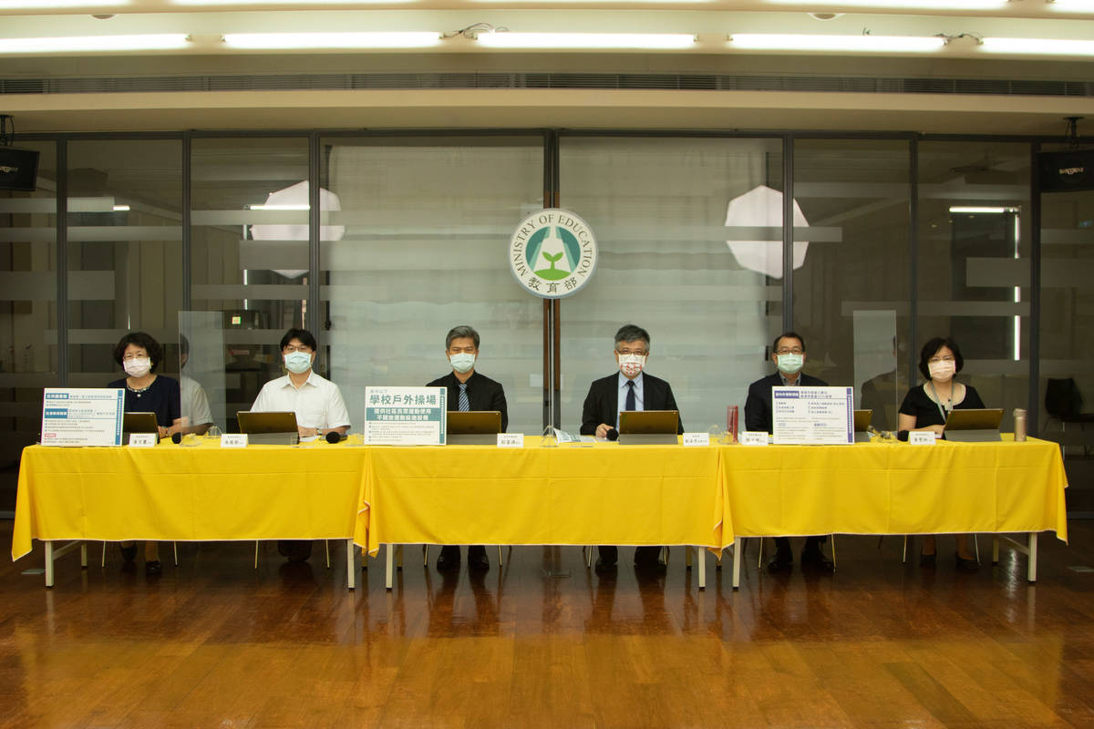 三級延長 教育部適度放寬社教機構 運動場館及學校操場